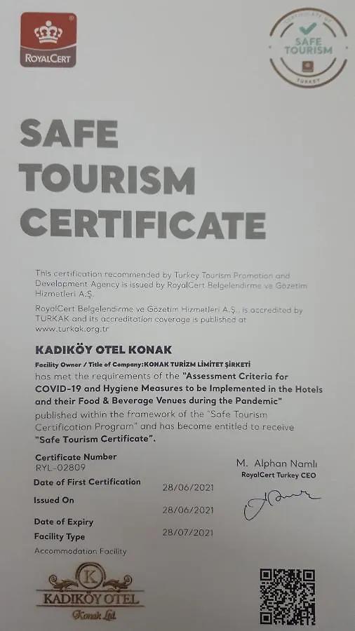 Kadikoy Otel Istanbul Türkei